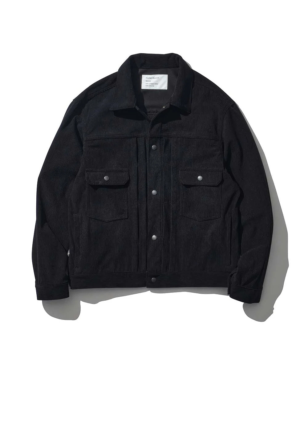 TYPE II Corduroy Jacket Black - Main Image