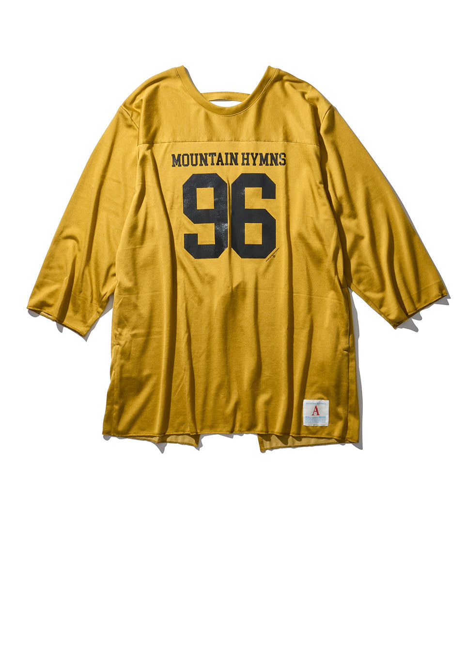 FOOTBALL COVERALL APRON | Open Back Sports Jersey | Yellow