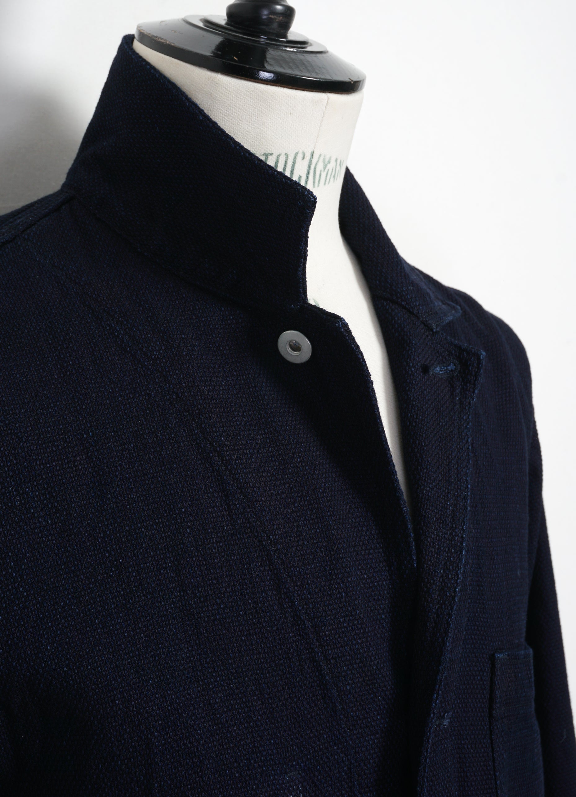 GARY 102-16-27-4 | Chore Jacket | Dobby Indigo