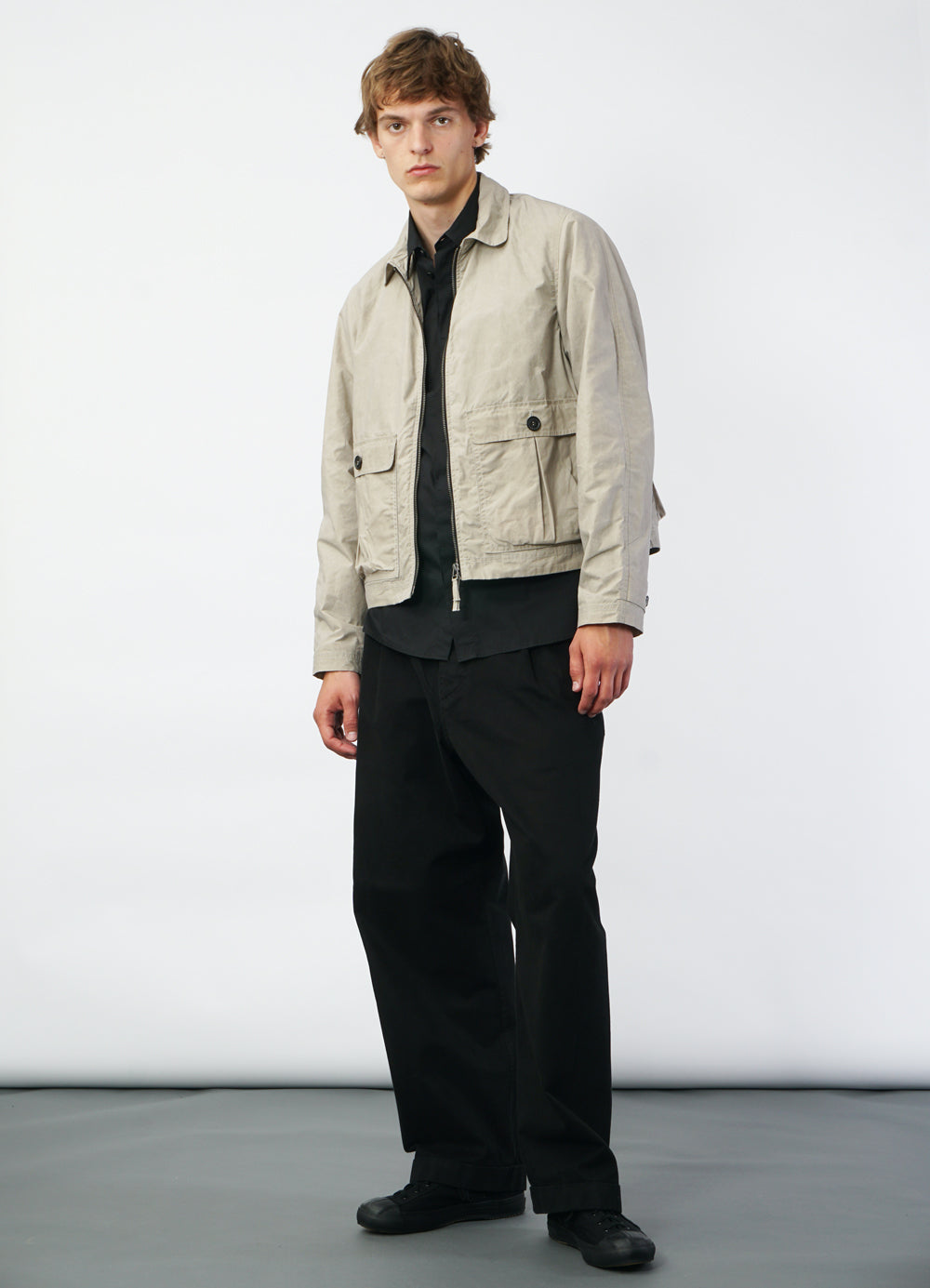 MATTHEUS 29-43-2 | Concealed Placket Shirt | Black