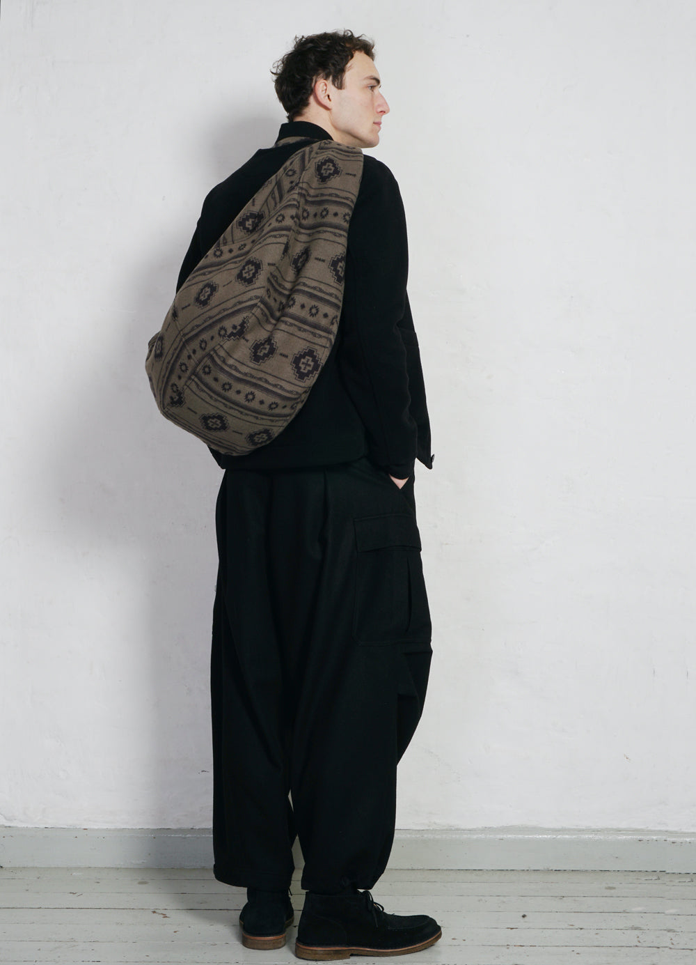BILLY | Courier Bag | Inca Black