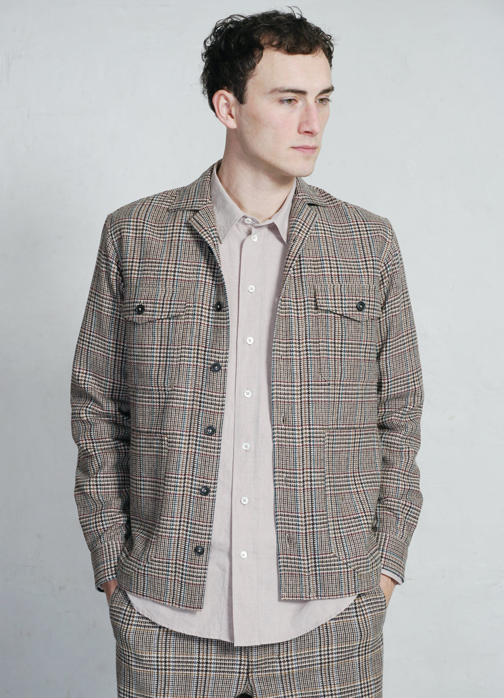 STEFAN | Worker Over Shirt | Classic Checks