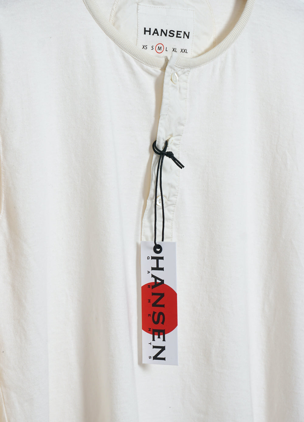 JONAS 150-15-1 | Long Sleeved Henley | Off-white