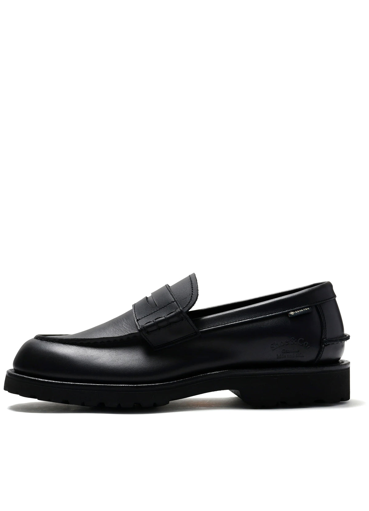 LOAFER | Gore-Tex Beefroll Leather Loafer | Black – HANSEN 