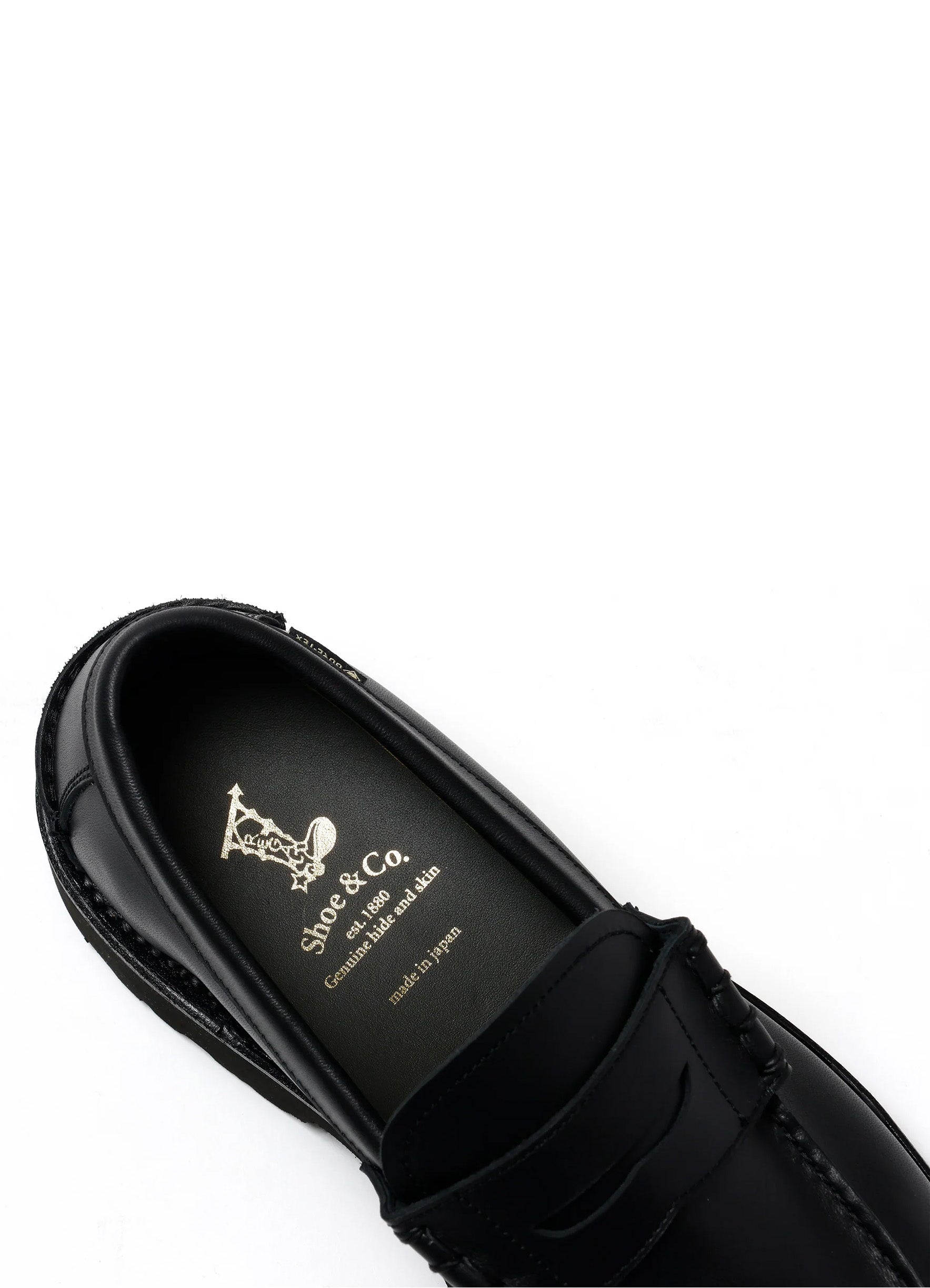 LOAFER | Gore-Tex Beefroll Leather Loafer | Black