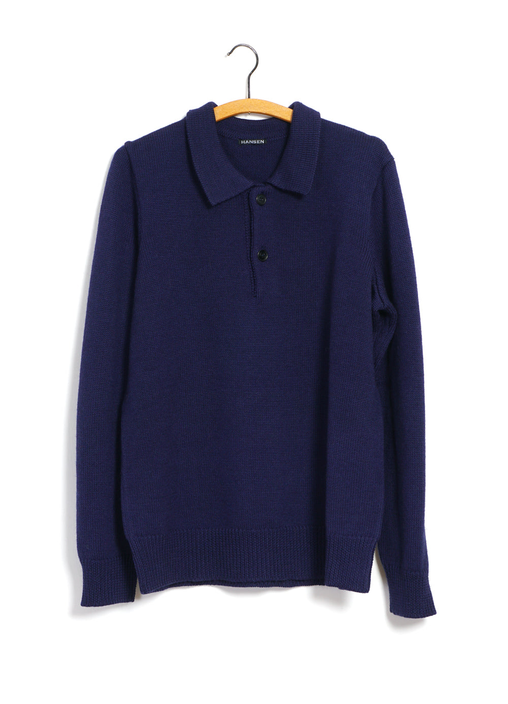 DIDRIK | Knitted Polo Sweater | Royal Blue