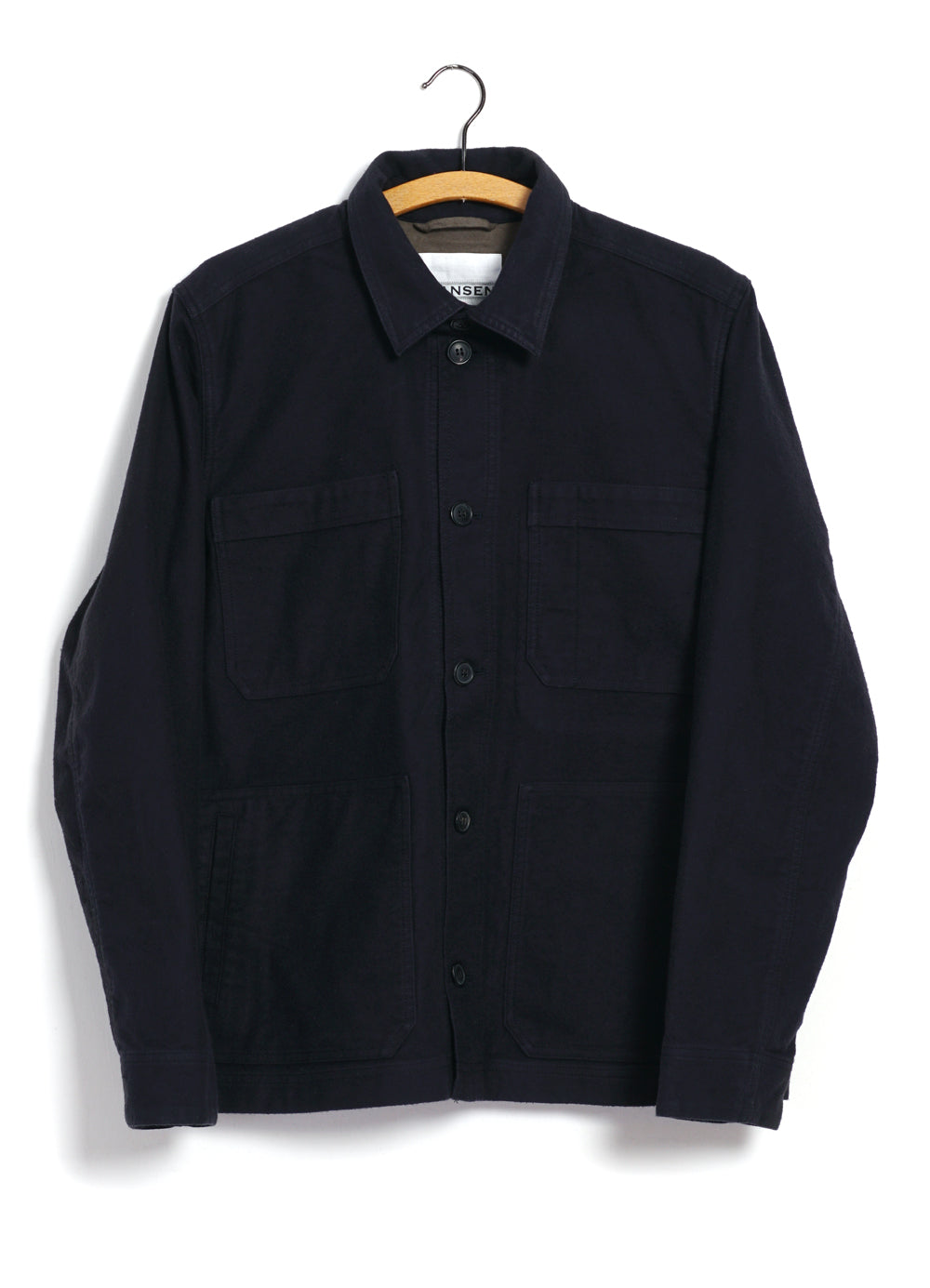 BERTRAM | Refined Work Jacket | Navy