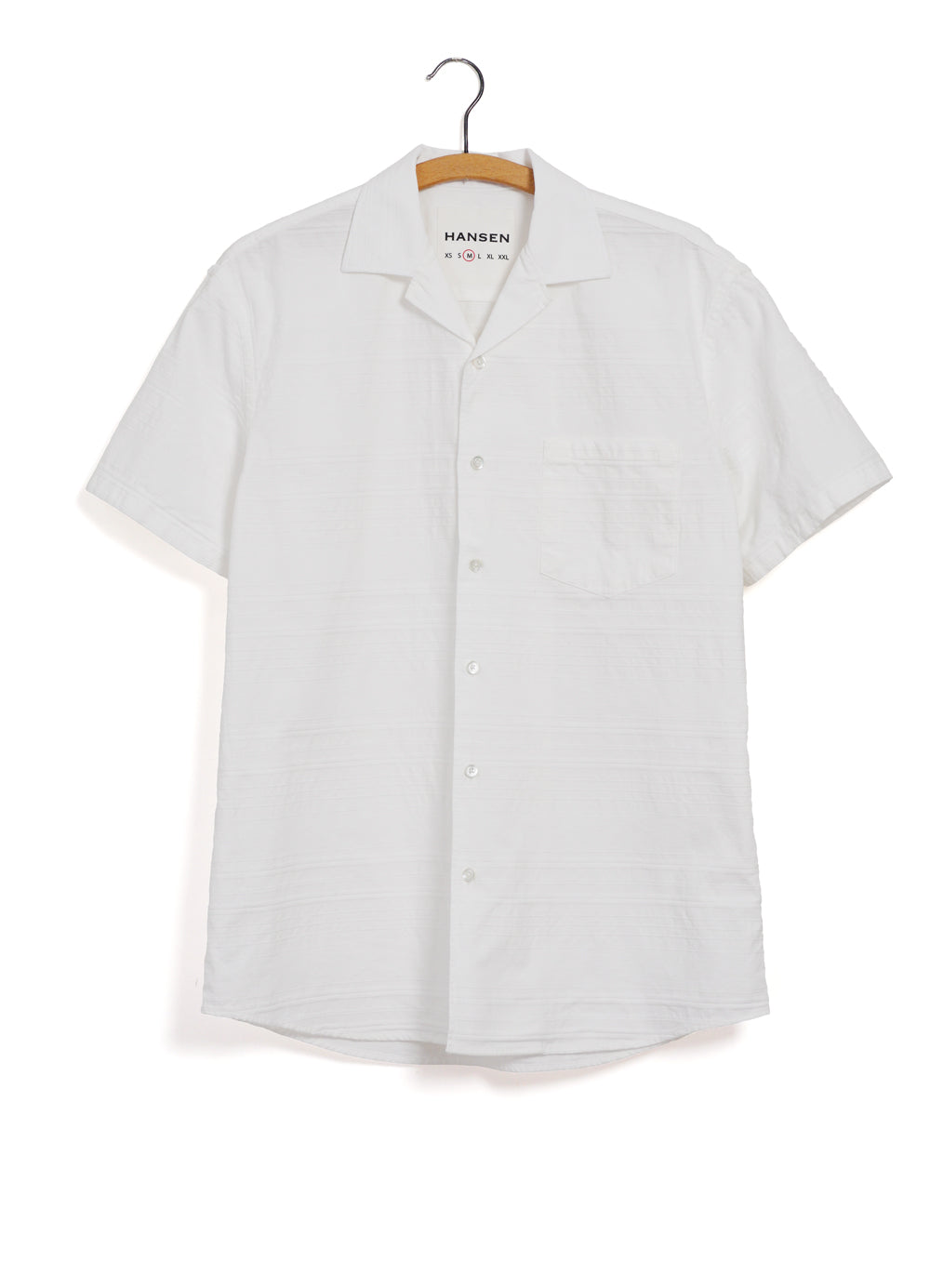 JONNY | Short Sleeve Shirt | Striped Dobby