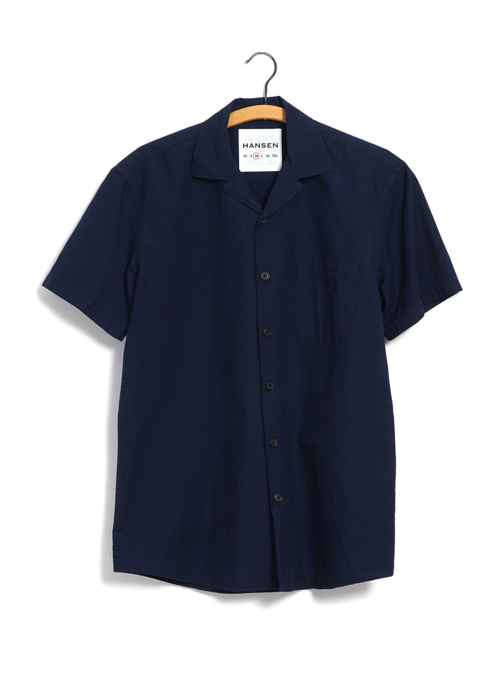JONNY | Short Sleeve Shirt | Indigo Ripstop