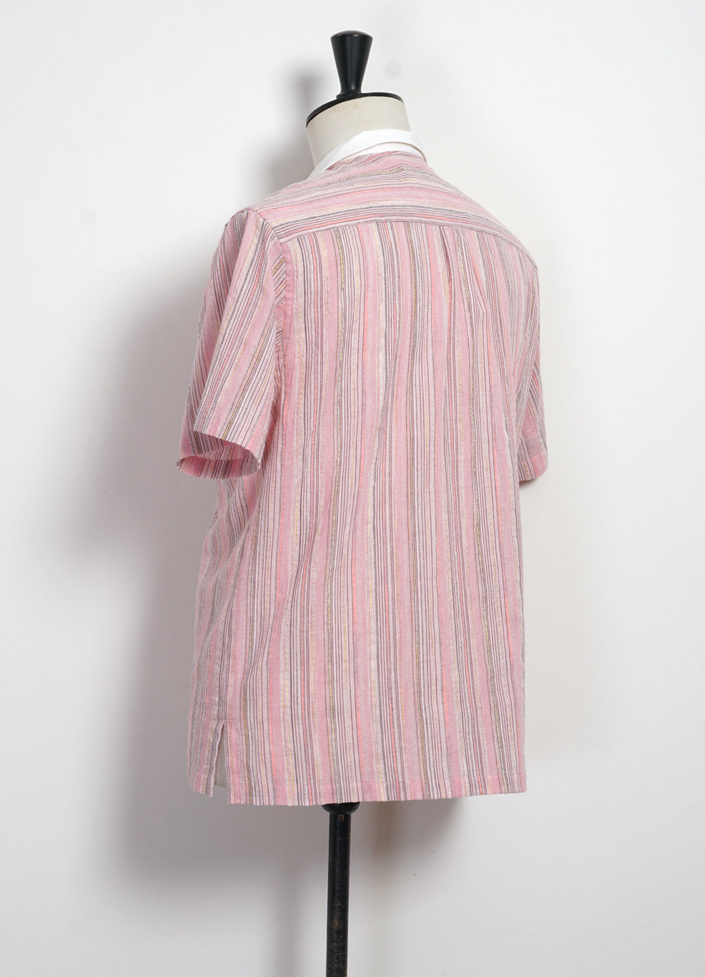 PHILIP | Short Sleeve Pull-On Shirt | Raspberry