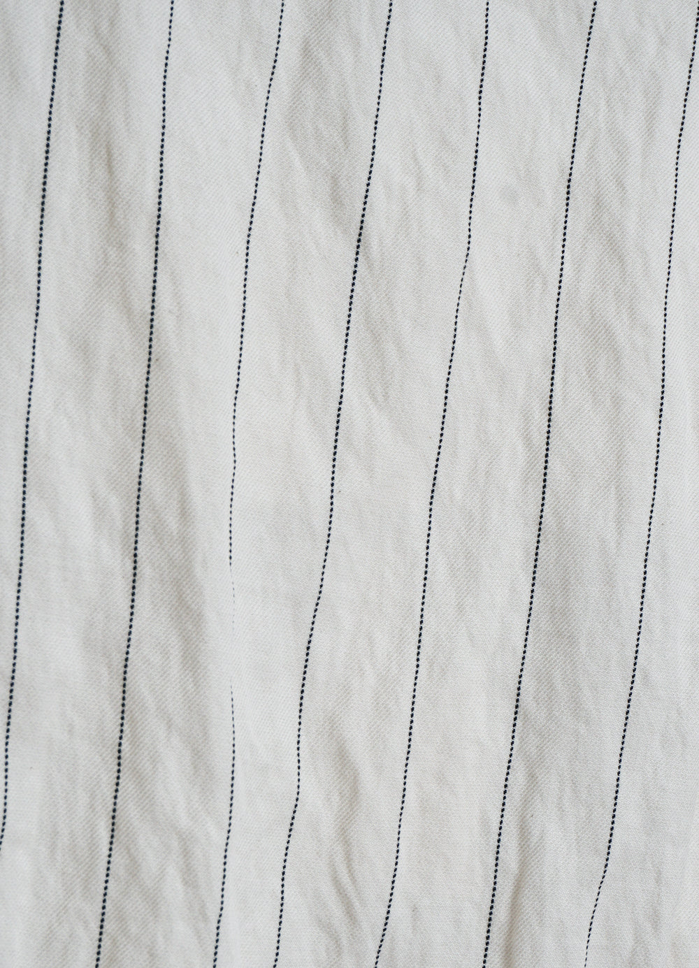 SUNE | Pleated Wide Cut Trousers | Ecru Pin