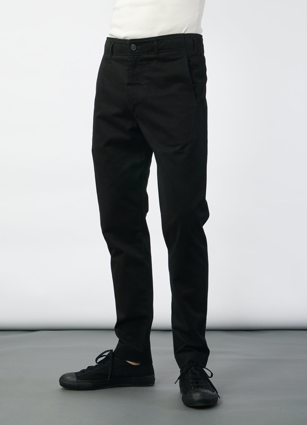 SVENNING 27-56-2 | Slim Fit Everyday Trousers | Black