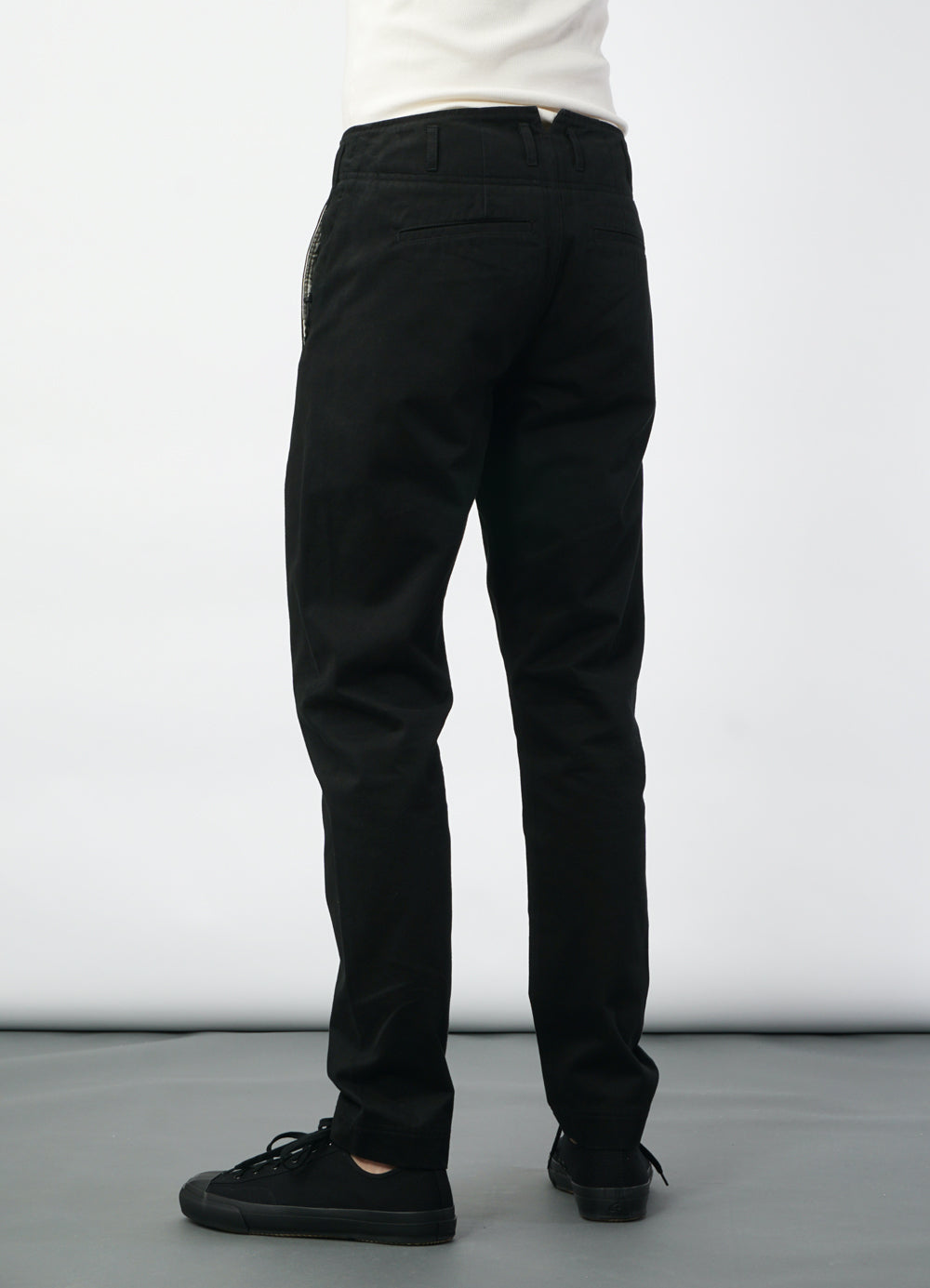 SVENNING 27-56-2 | Slim Fit Everyday Trousers | Black