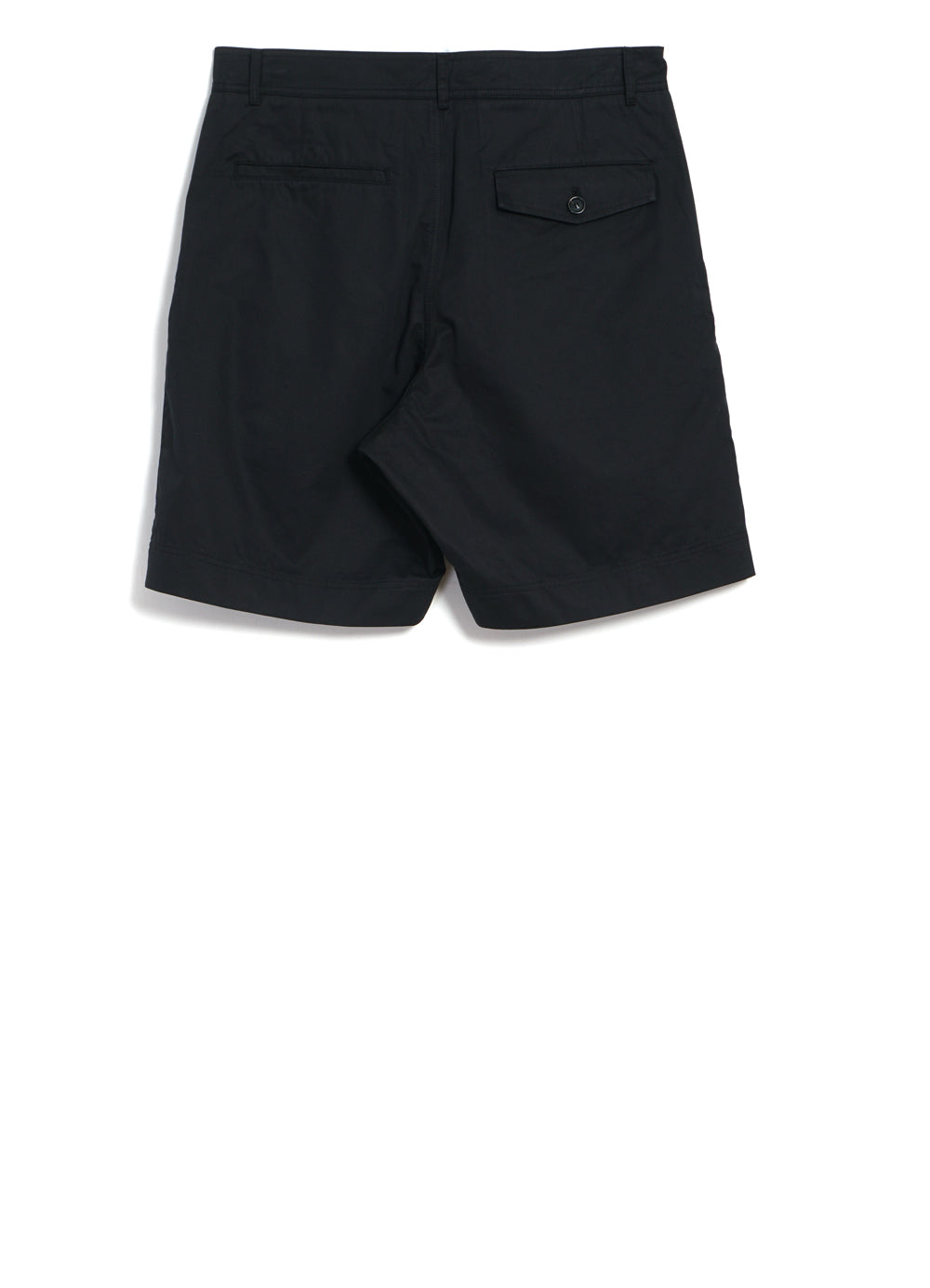 KAARE | Wide Pleated Shorts | Black Drill
