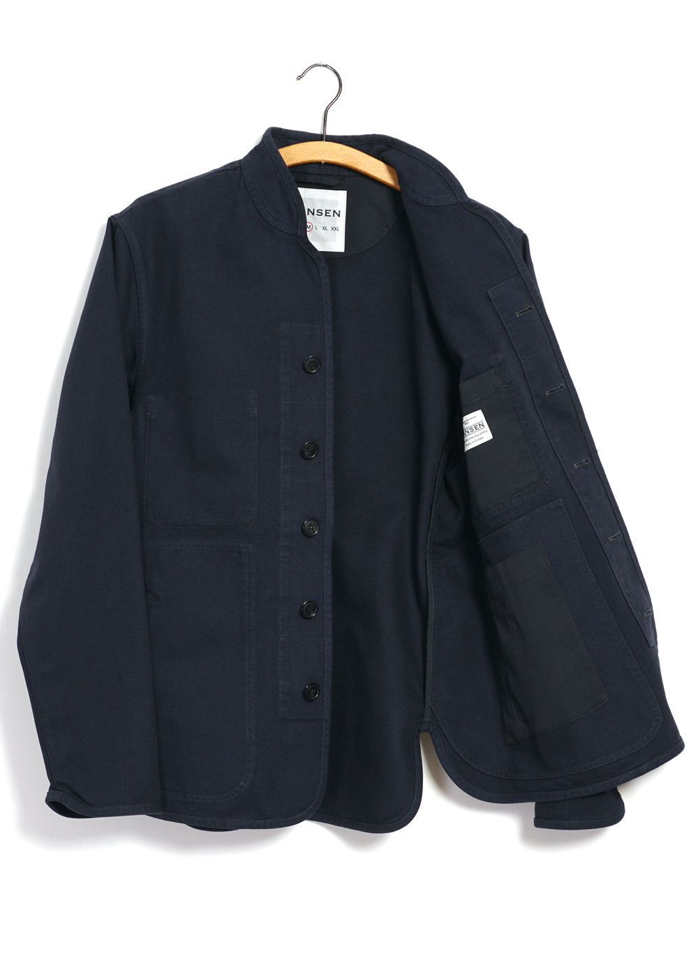 ERLING | Refined Work Jacket | Blue Canvas