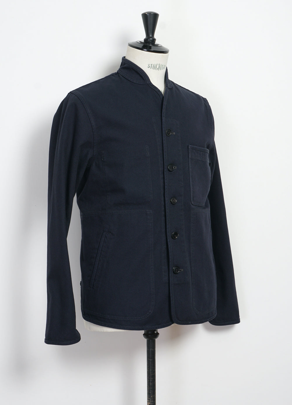 ERLING | Refined Work Jacket | Blue Canvas