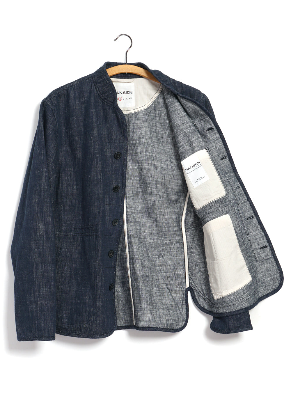 ERLING 29-55-3 | Refined Work Jacket | Denim Blue