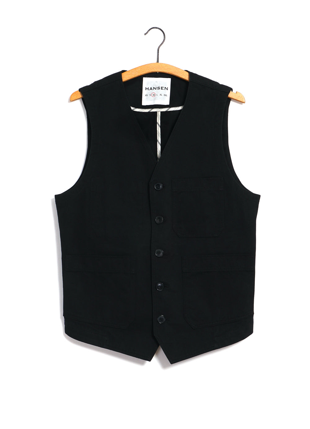 KNUD 29-56-2 | Workwear Waistcoat | Black 1