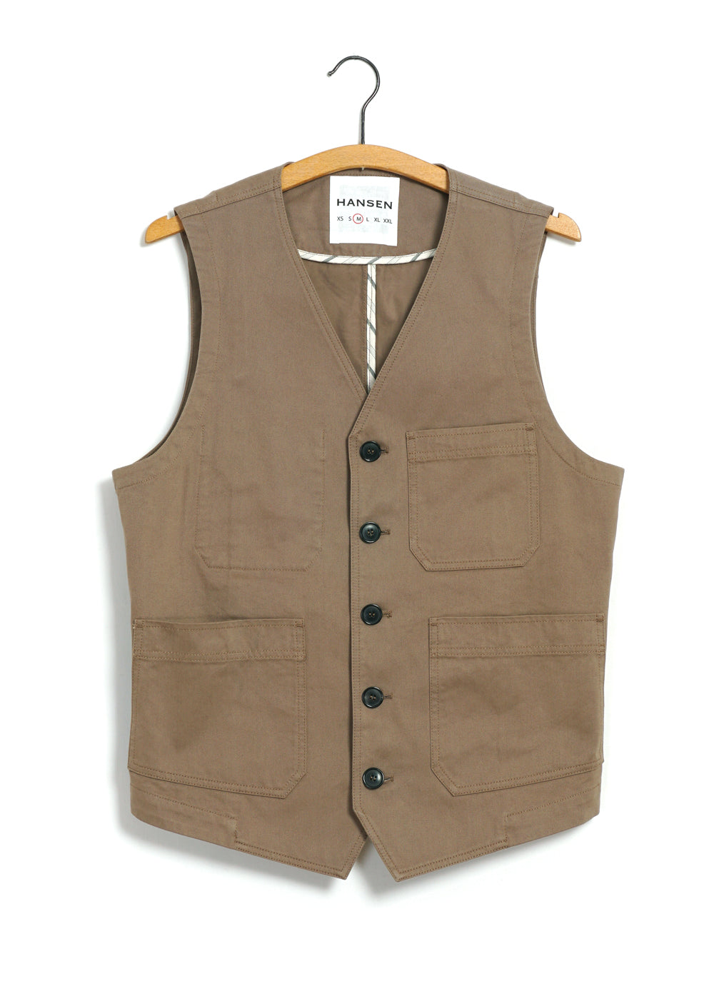KNUD 29-56-7 | Workwear Waistcoat | Beige
