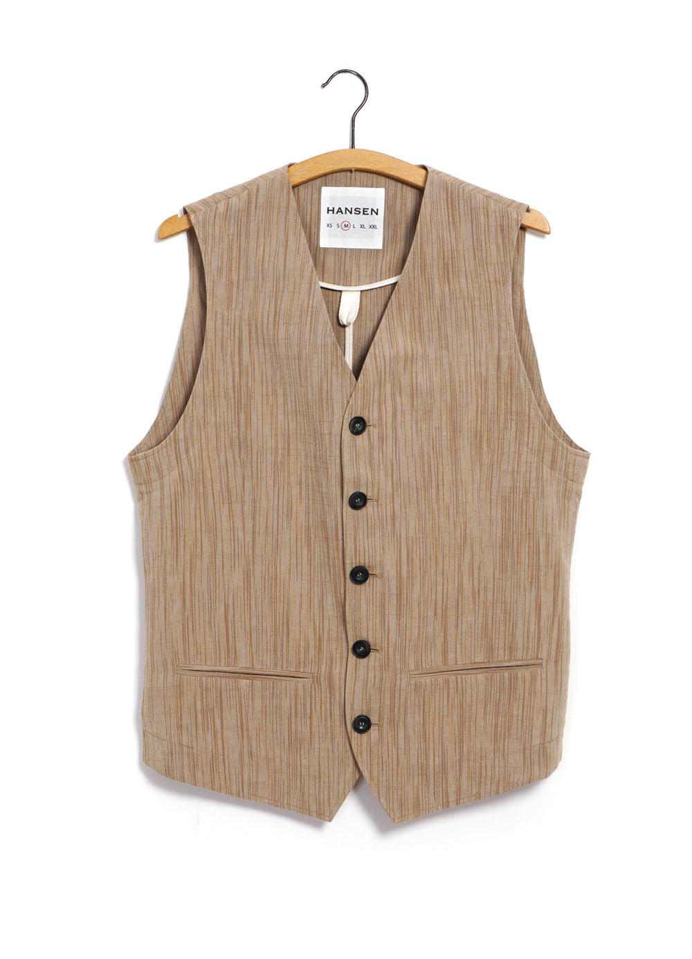 DANIEL 29-61-9 | Casual Waistcoat | Sepia