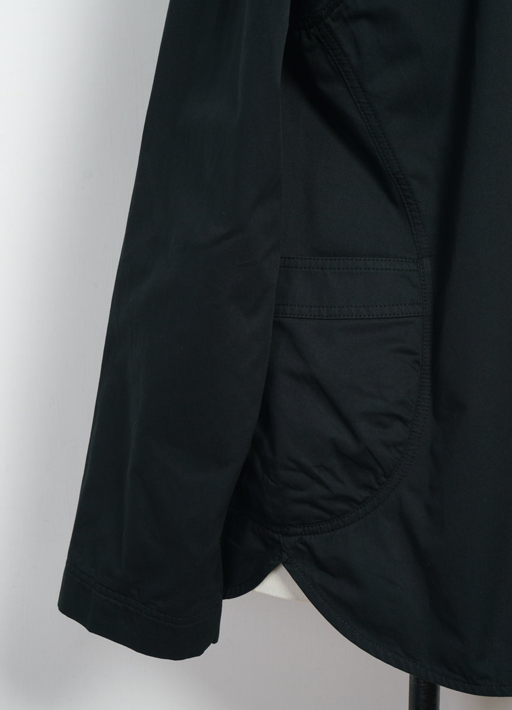 BERNARD 29-77-2 | Loose Fit Light Jacket | Black Drill
