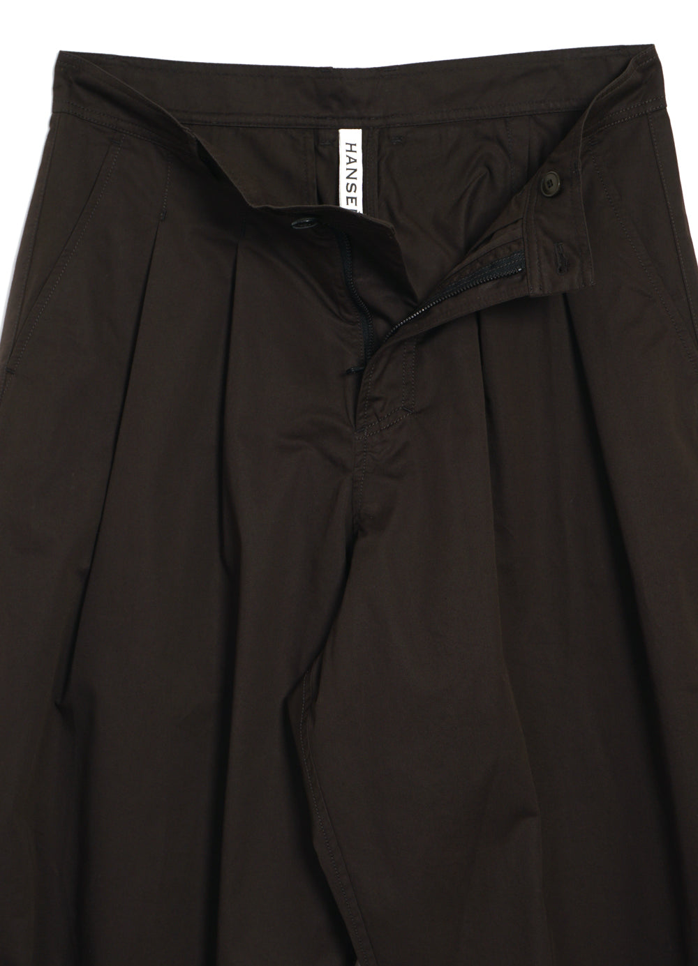 ANDREW 29-77-9 | Super Wide Cut Trousers | Coffee Drill