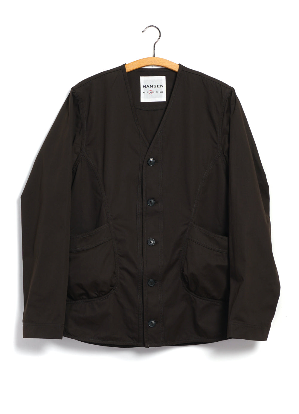 BERNARD 29-77-9 | Loose Fit Light Jacket | Coffee Drill