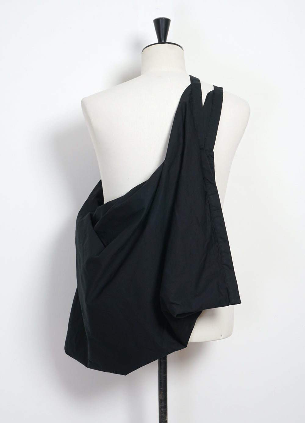 MALTE 29-77-2 | Large Origami Bag | Black Drill