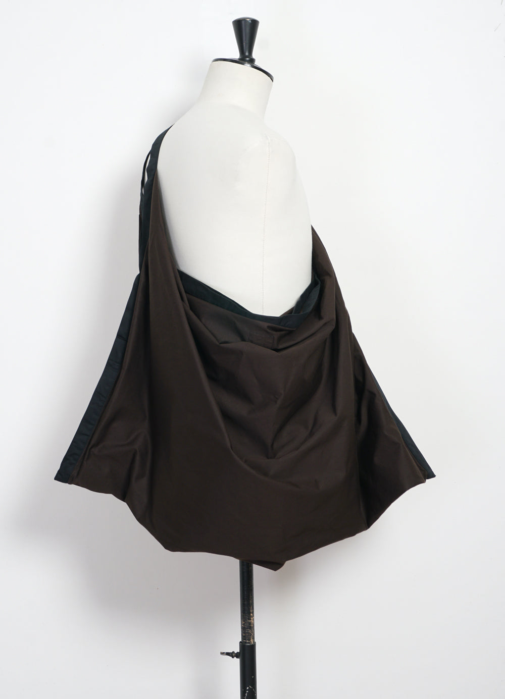 MALTE 29-77-9 | Large Origami Bag | Coffee Drill