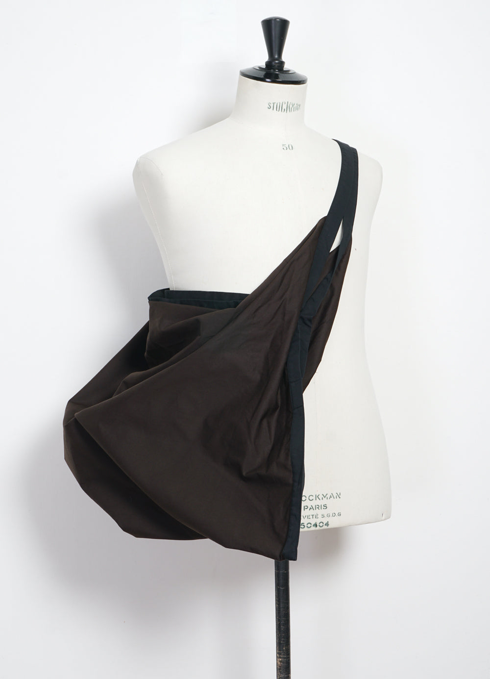 MALTE 29-77-9 | Large Origami Bag | Coffee Drill
