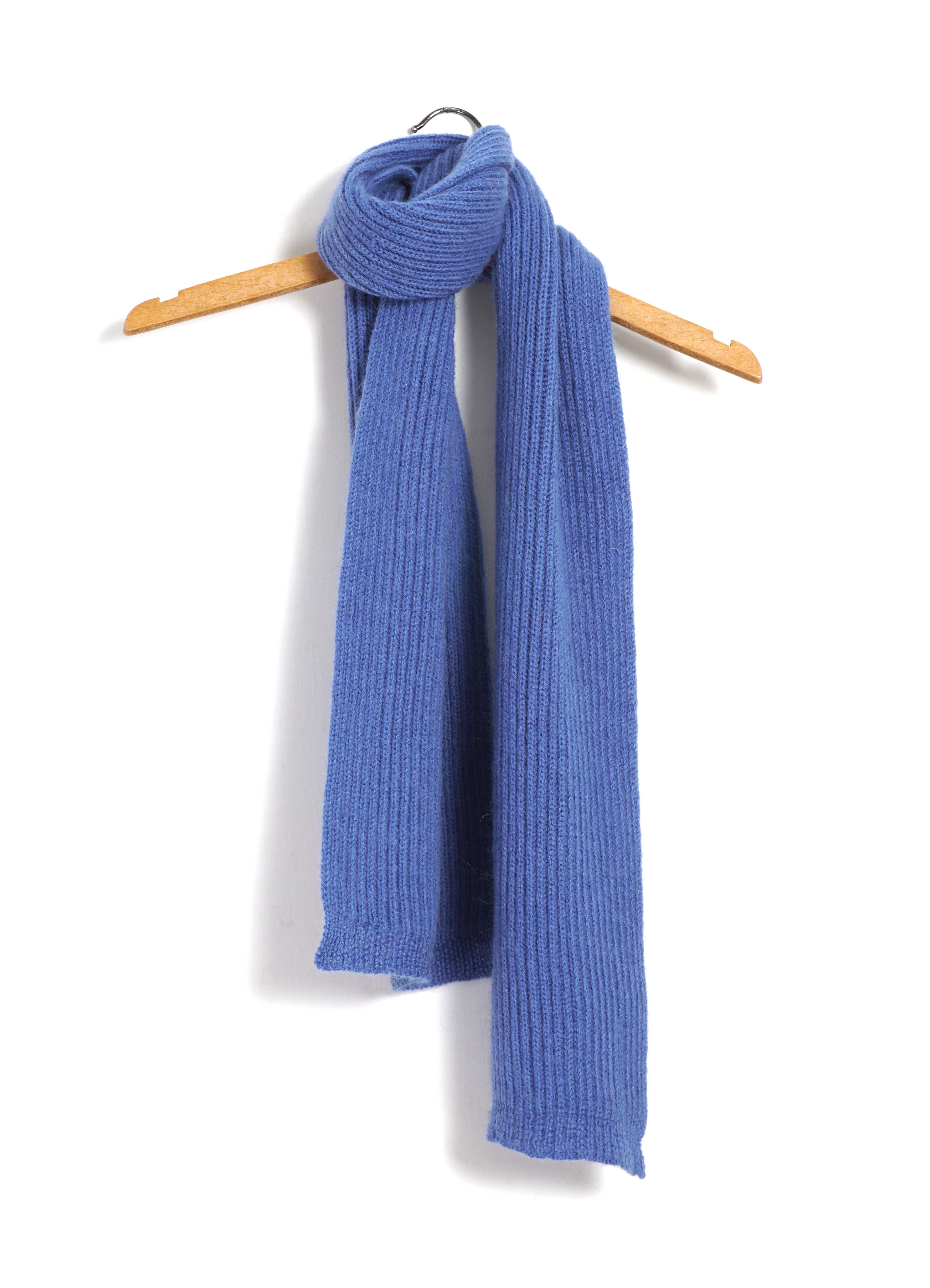 PETTER 30-04-3 | Rib Knit Scarf | Iceblue