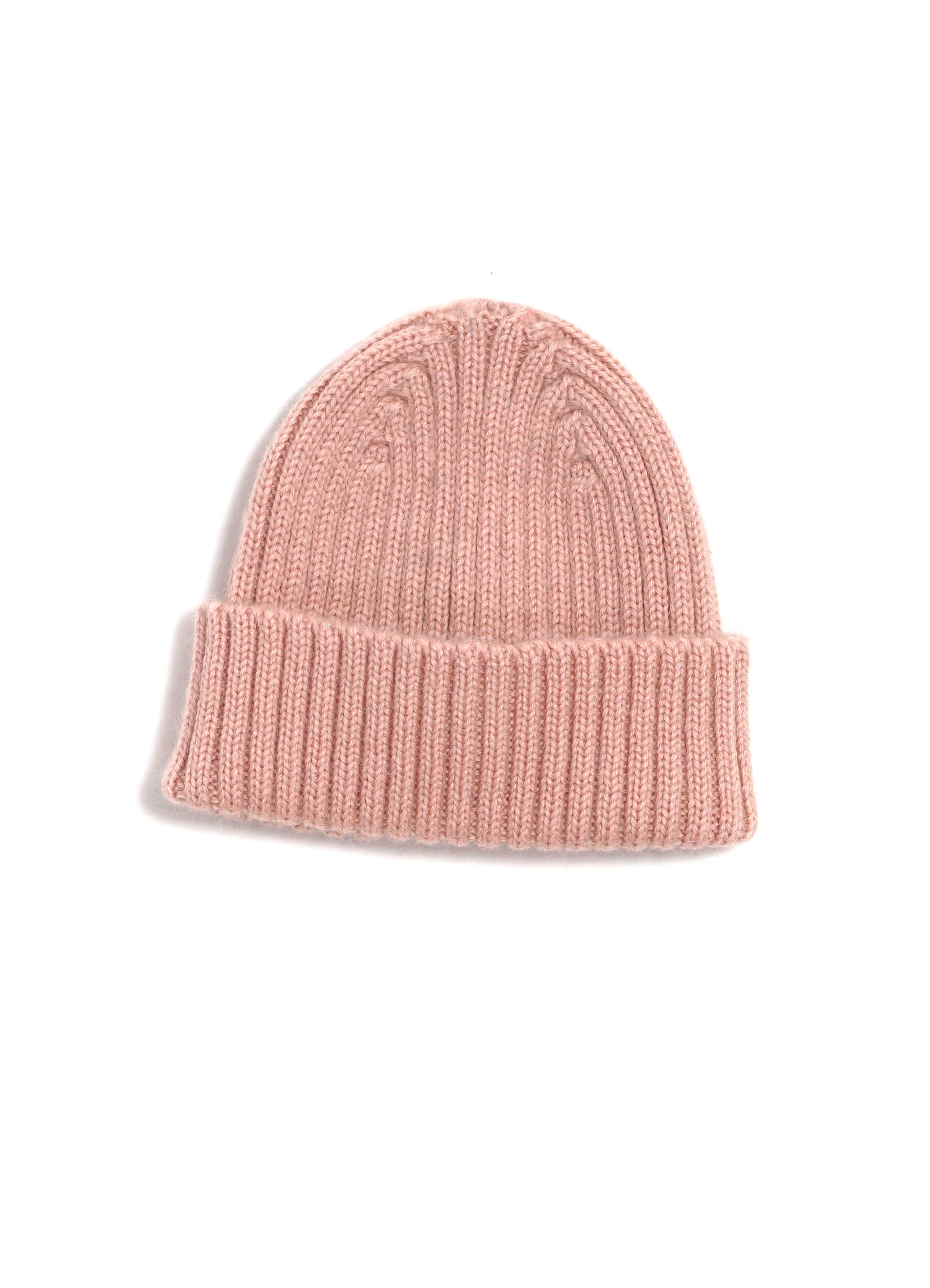 TOBY 30-04-9 | Rib Knit Beanie | Rose