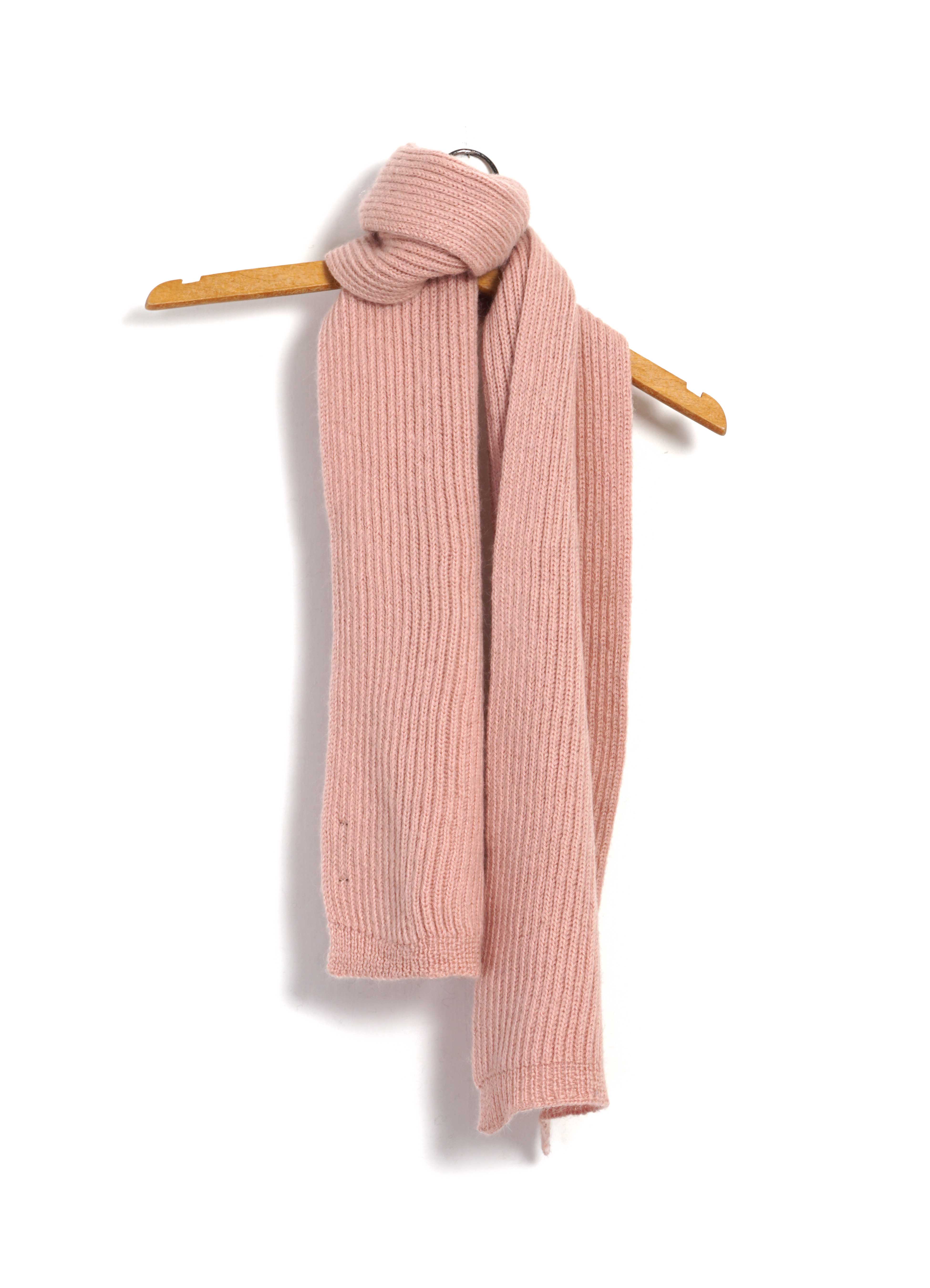 PETTER 30-04-9 | Rib Knit Scarf | Rose