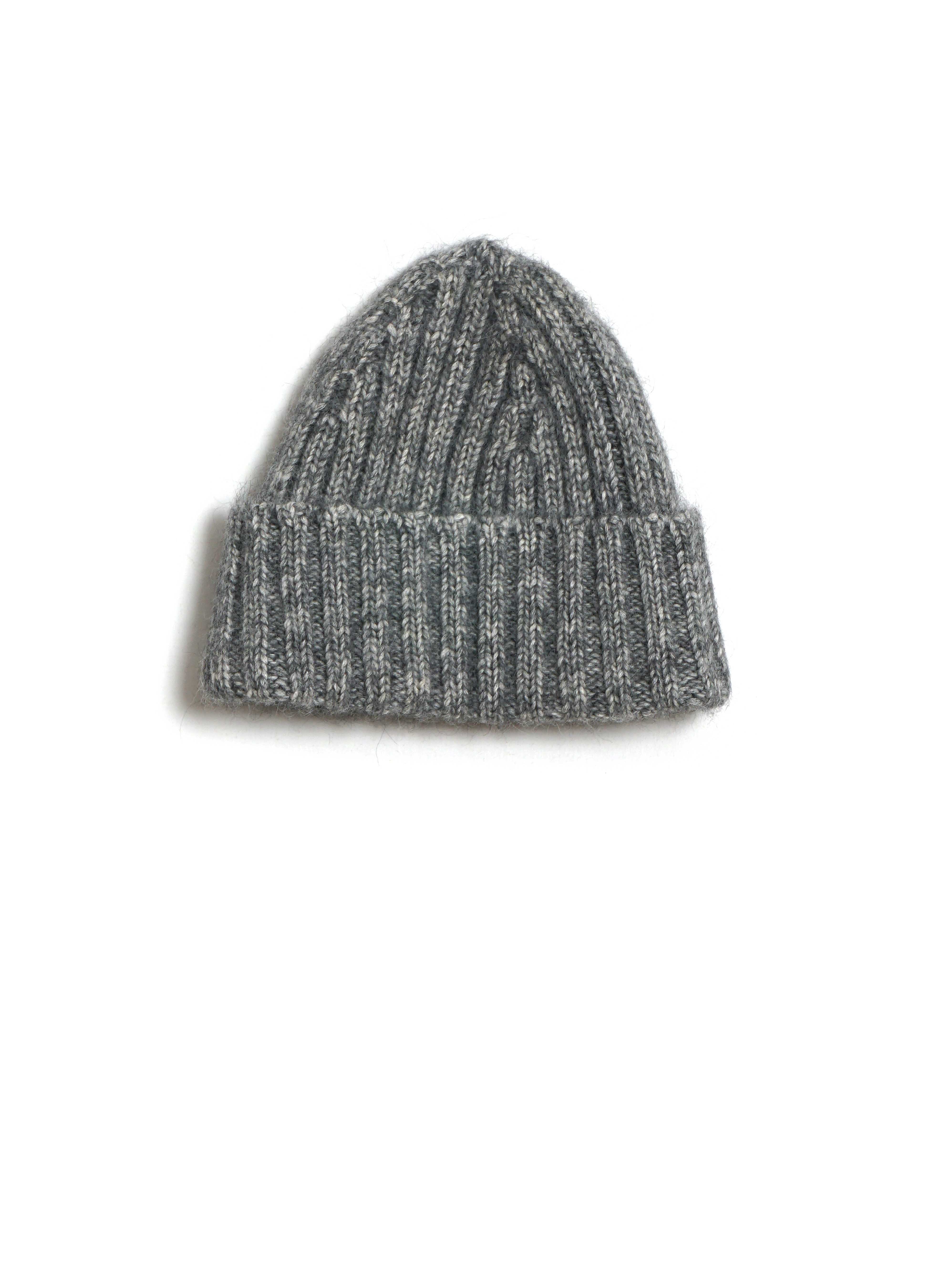 TOBY 30-07-5 | Heavy Rib Beanie | Silver