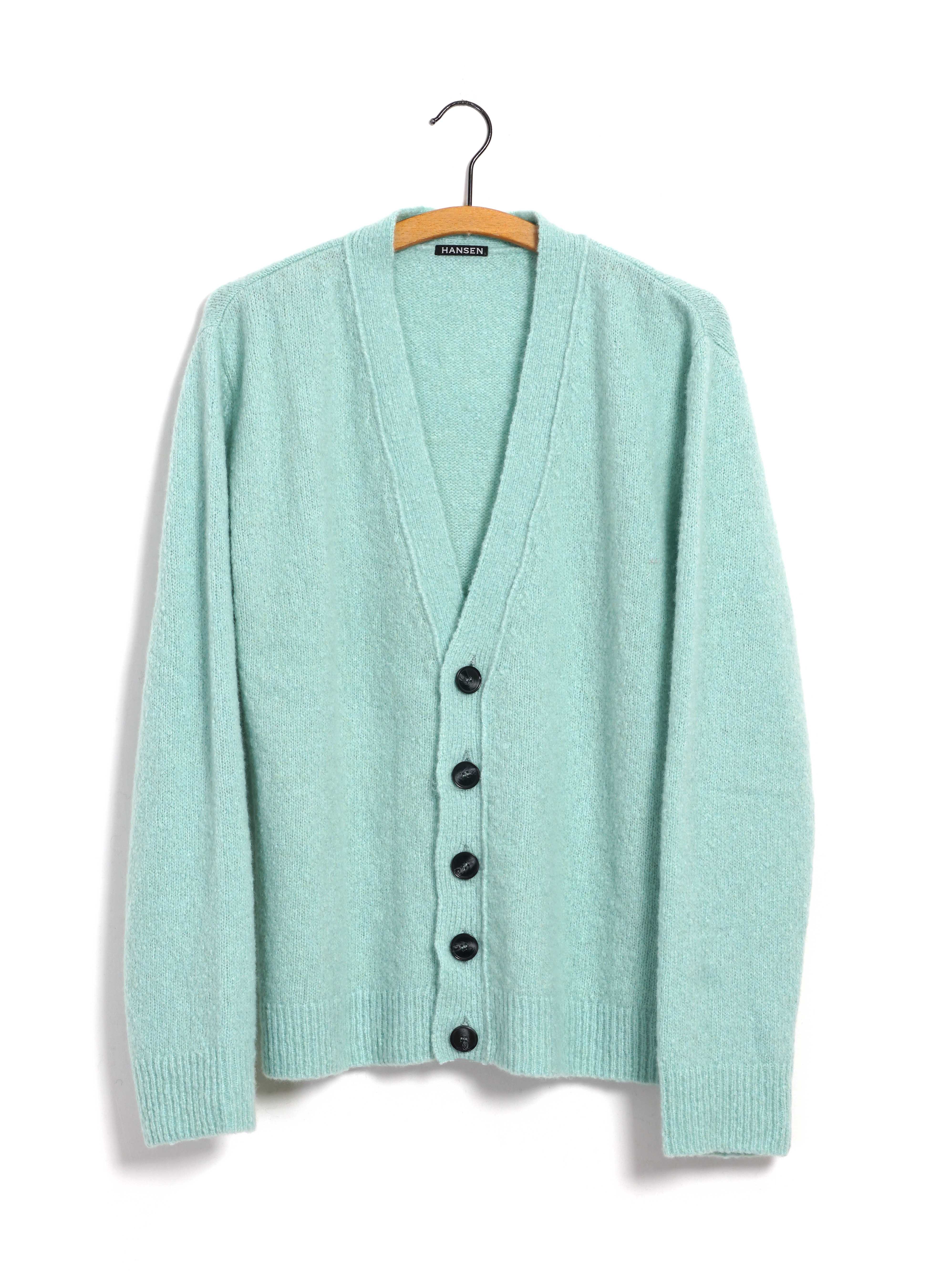 トップス yashiki Satoyuki Cardigan(MINT GREEN) YASHIKI - 【ラスト1点】Satoyuki Cardigan(MINT GREEN) | Salty