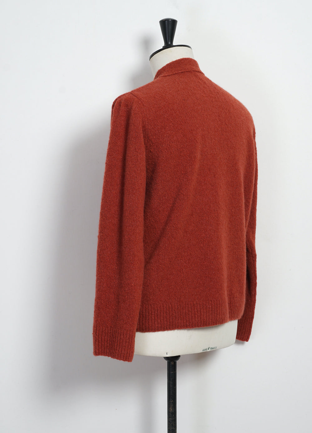 LEANDER 30-08-8 | Classic Cardigan | Rust