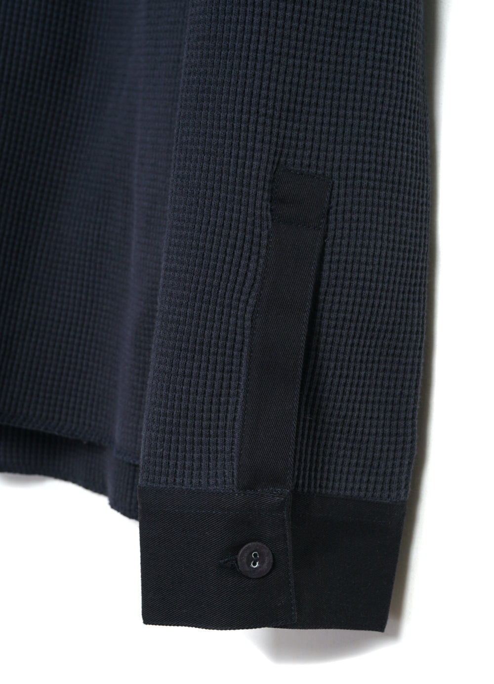 HERMANN 30-114-3 | Long Sleeve Henley | Blue Grey