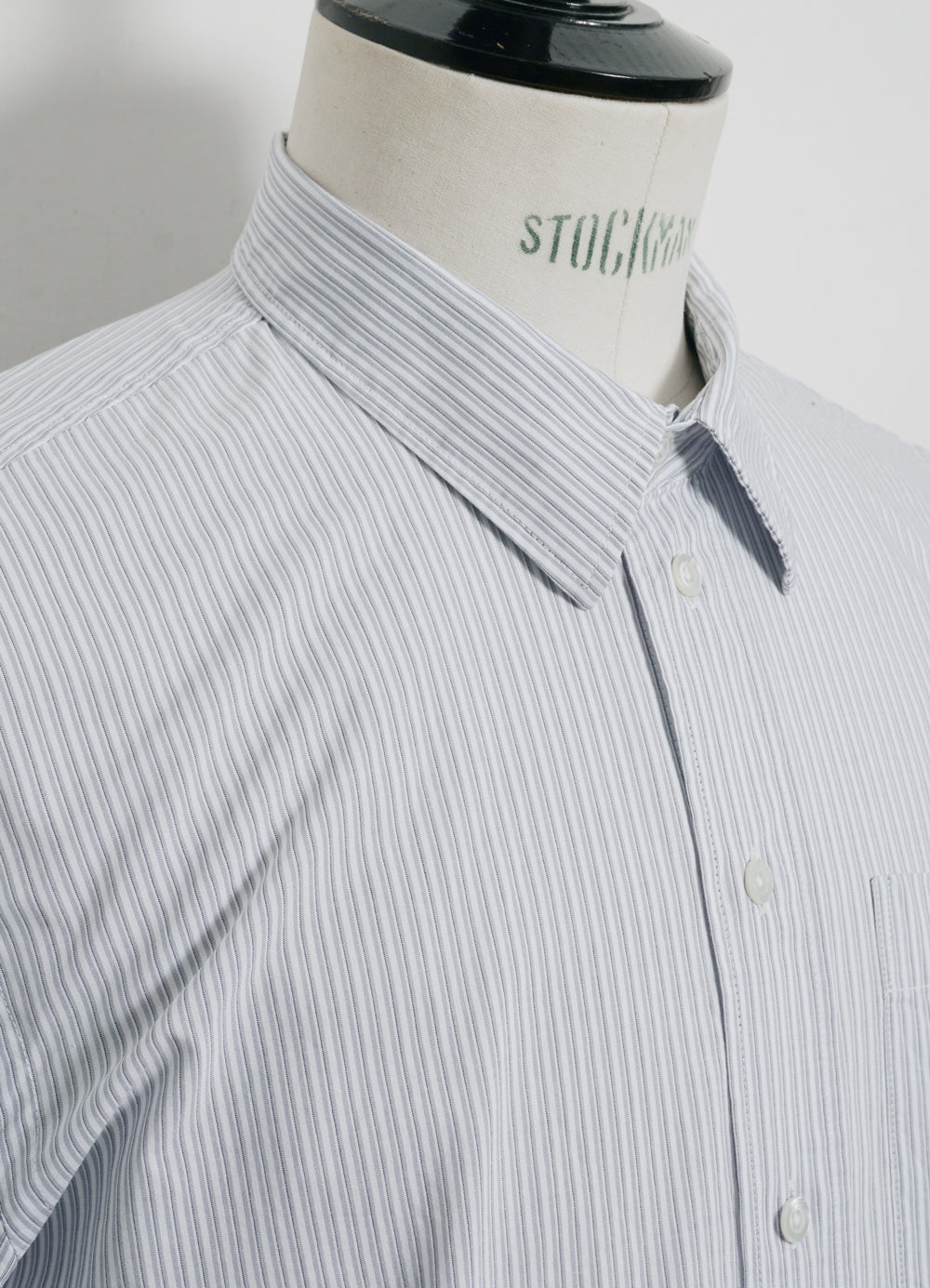 RAYMOND 30-18-5 | Loose Cut Shirt | Grey Stripes