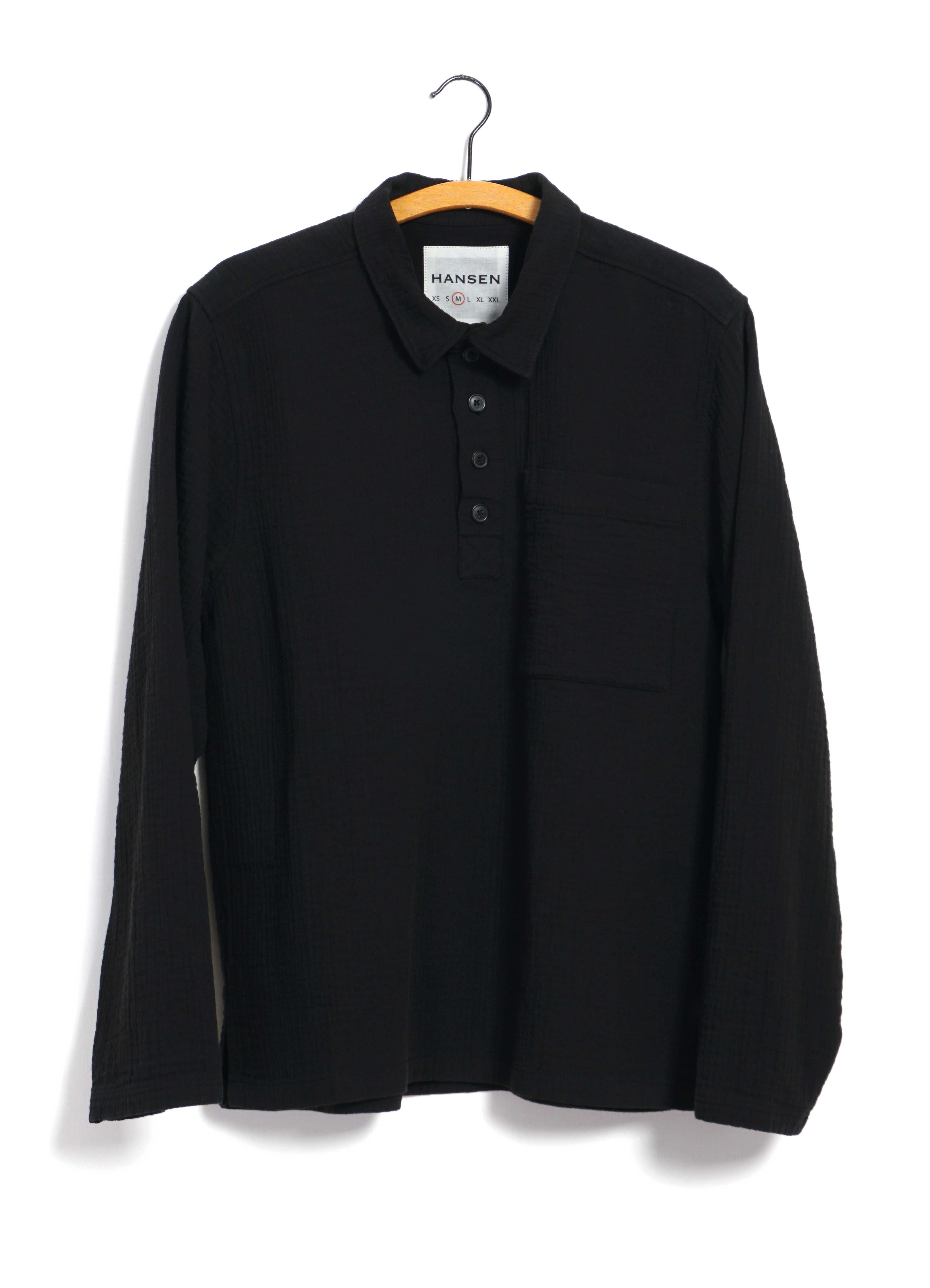 MARCO 30-23-2 | Polo Style Pull-on Shirt | Double Black