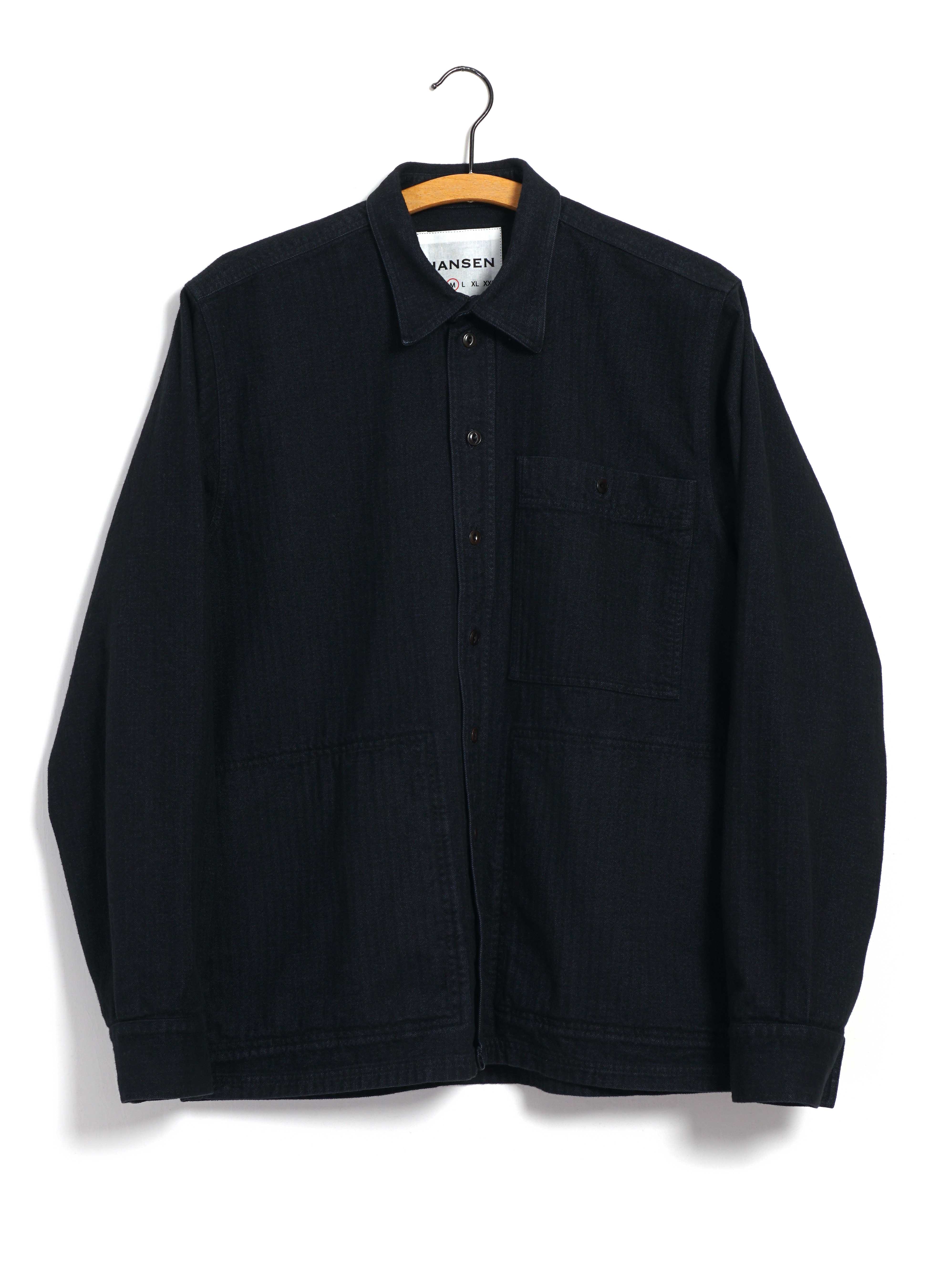LUKA 30-25-3 | Sturdy Overshirt | Stormy Blue