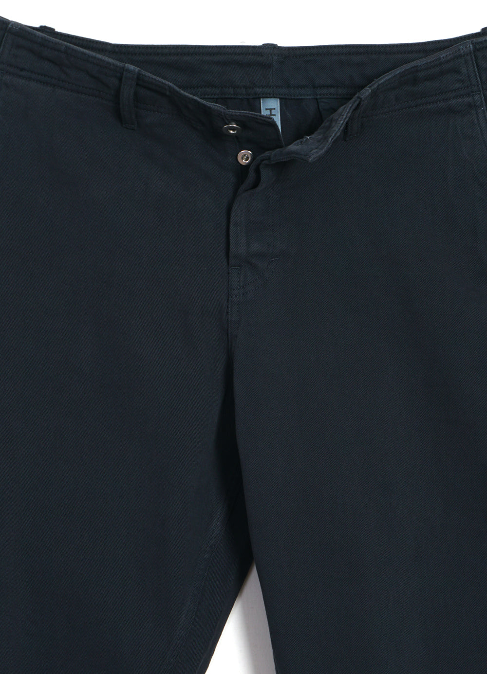 TRYGVE 30-26-3 | Cropped Workwear Trousers | Blue Whale