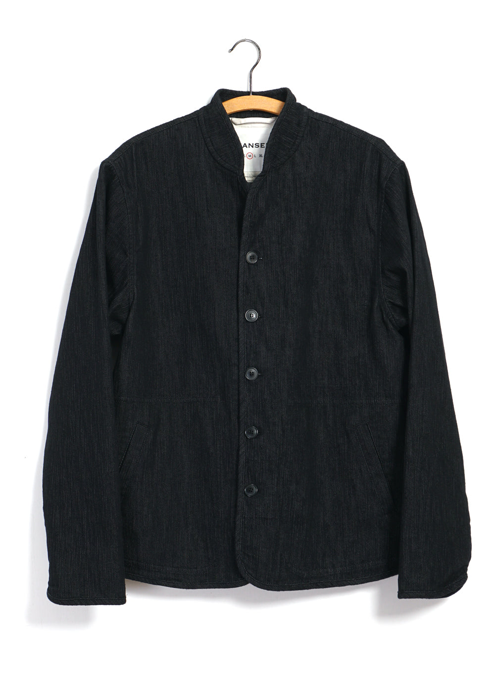 ERLING 30-31-2 | Refined Work Jacket | Black Slubdenim
