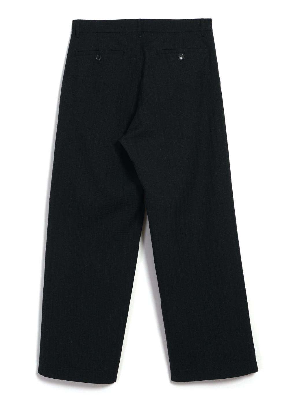 MIKA 30-33-2 | Wide Straight Pleated Trousers | Anthracite