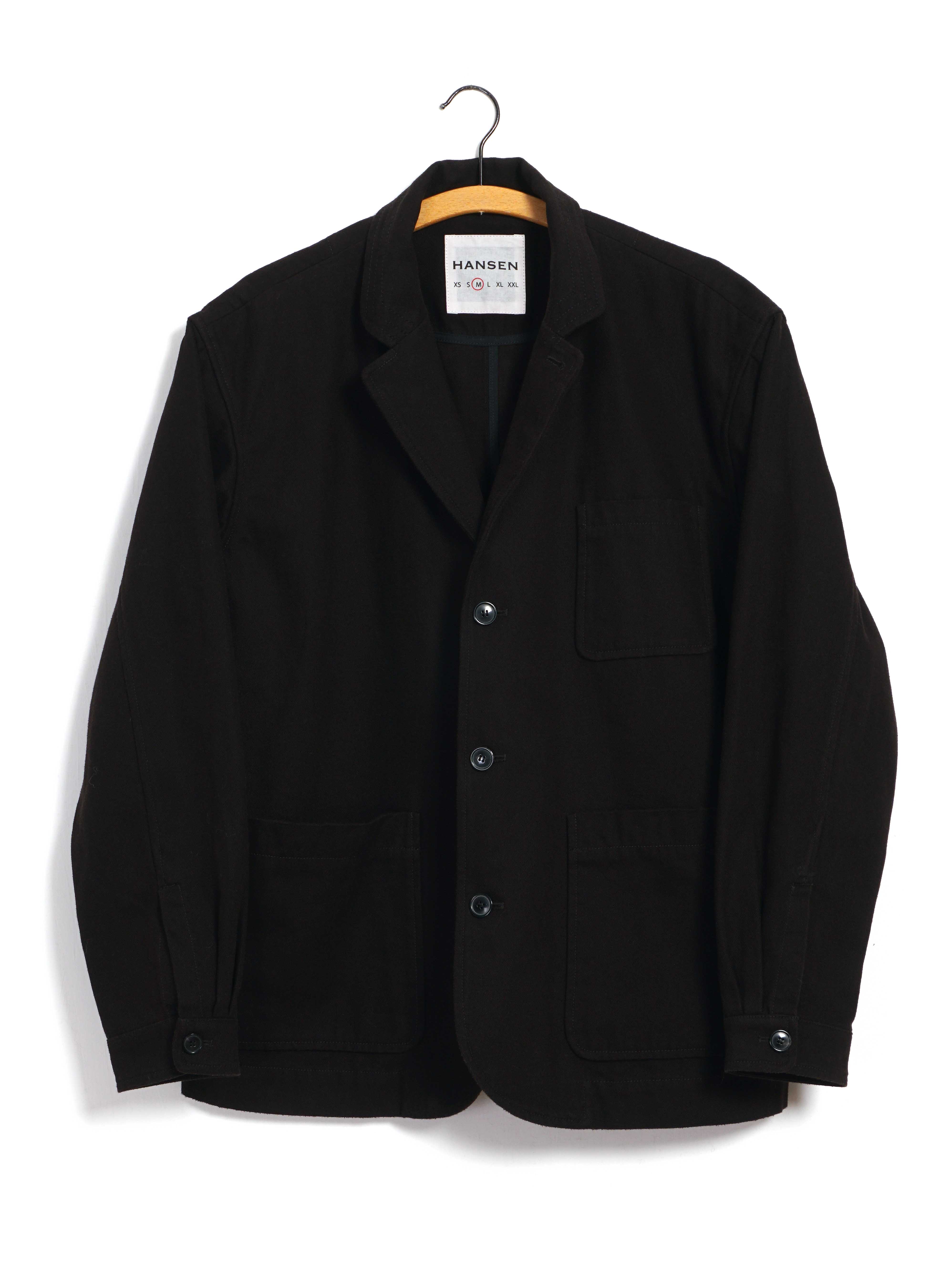 MALVIN 30-34-9 | Loose Cut Blazer | Dark Brown