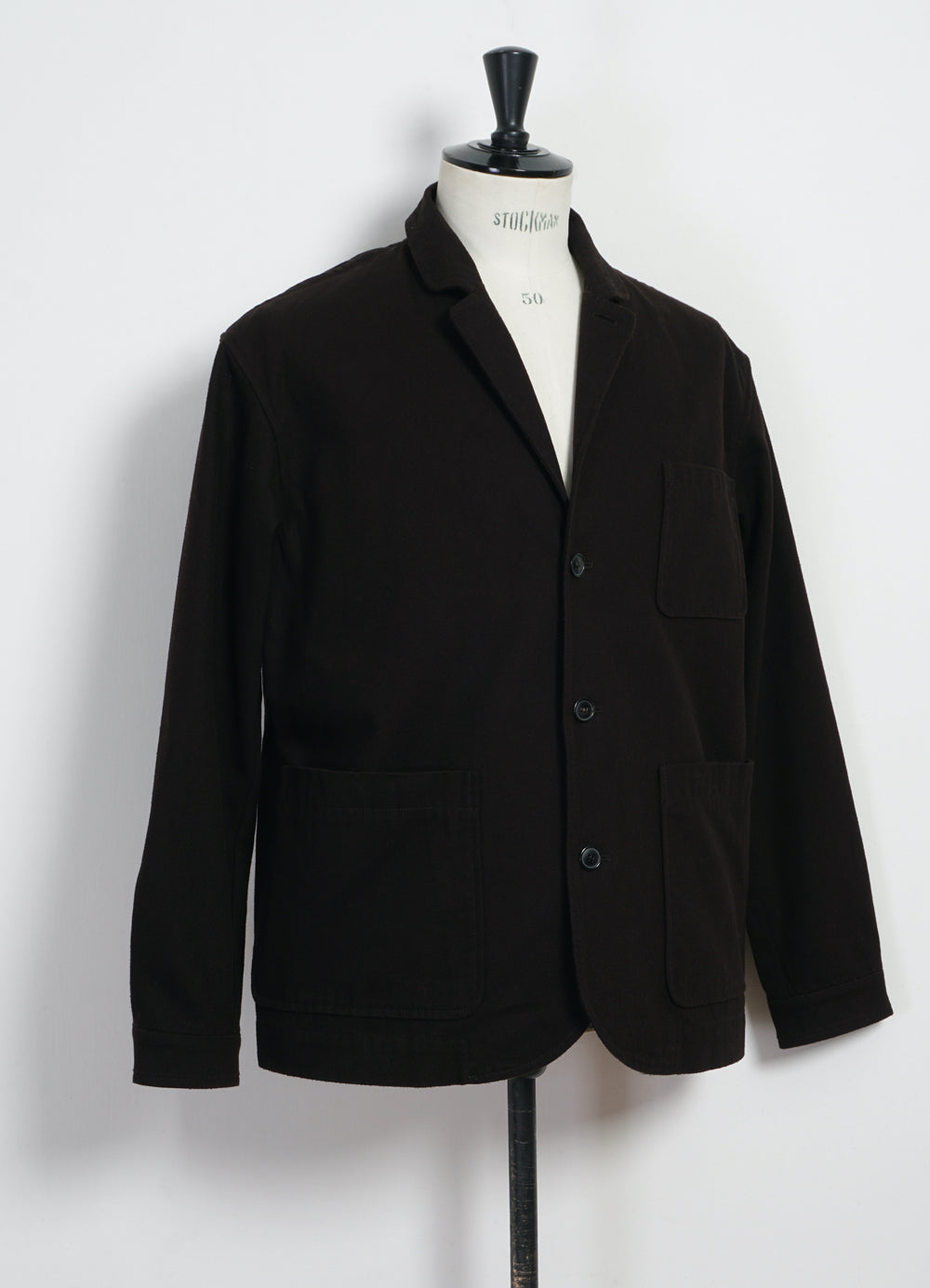 MALVIN 30-34-9 | Loose Cut Blazer | Dark Brown