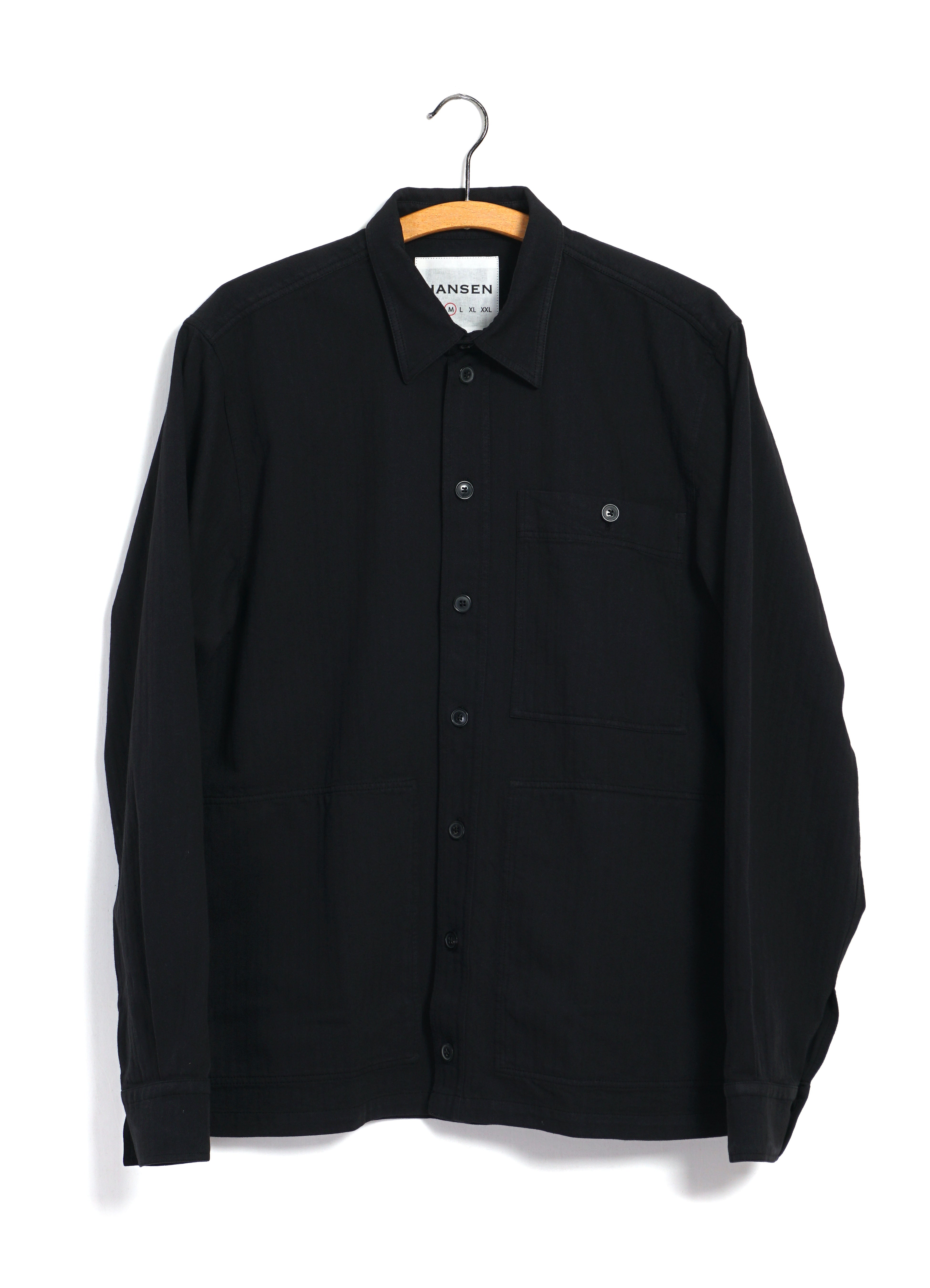 LUKA 31-28-2 | Sturdy Overshirt | Black