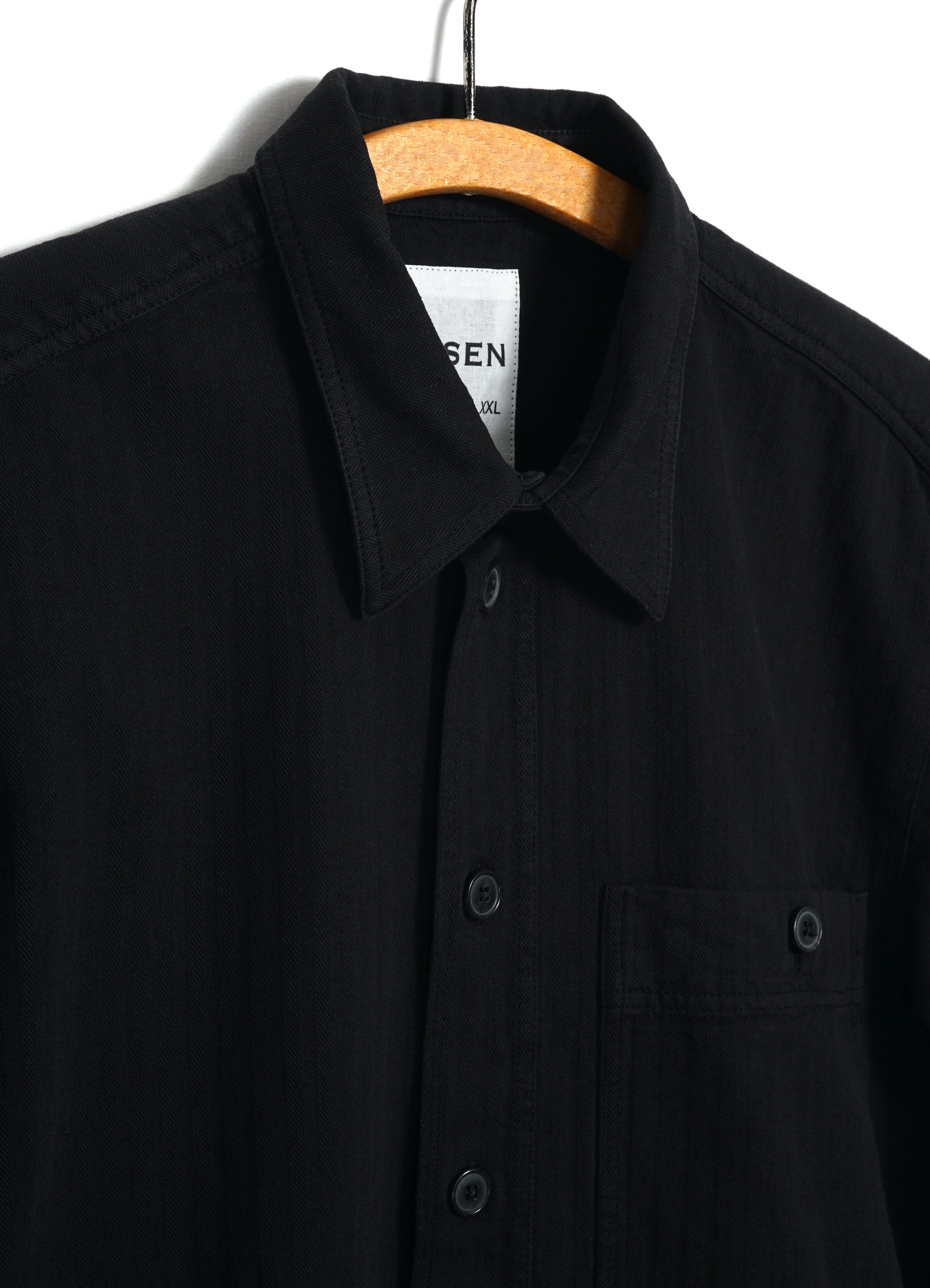 LUKA 31-28-2 | Sturdy Overshirt | Black