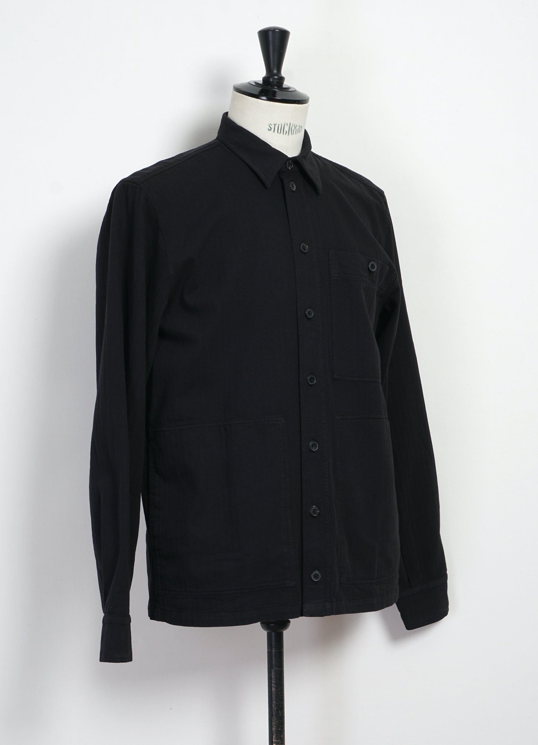 LUKA 31-28-2 | Sturdy Overshirt | Black