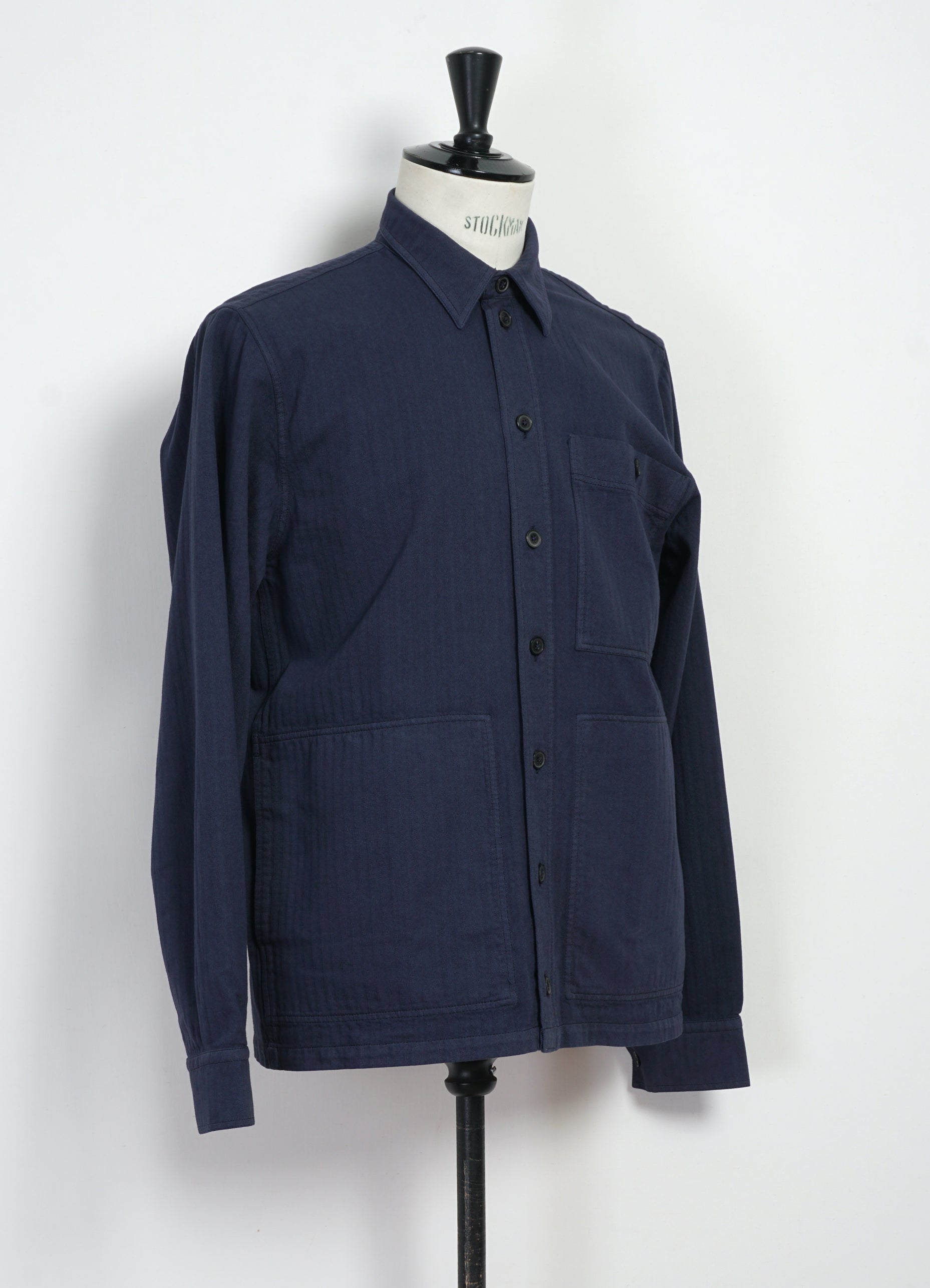 LUKA 31-28-3 | Sturdy Overshirt | Blue