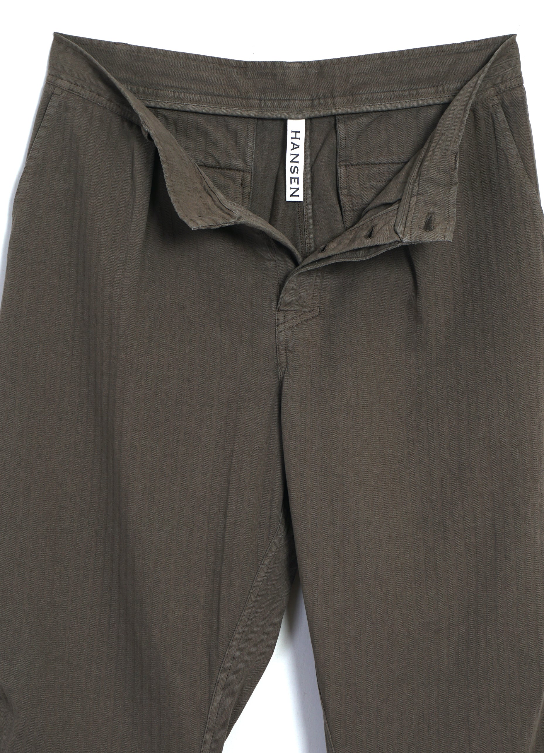 KARLO 31-28-6 | Wide Cut Utility Trousers | Sage